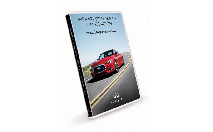 INFINITI Navigation First Generation SD Map Update Version 12 for vehicles purchased in MEXICO product photo