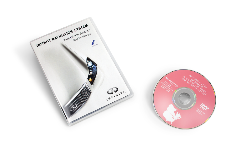 INFINITI Second Generation DVD Map Update Version 7.10 (2015) for United States and Canada product photo
